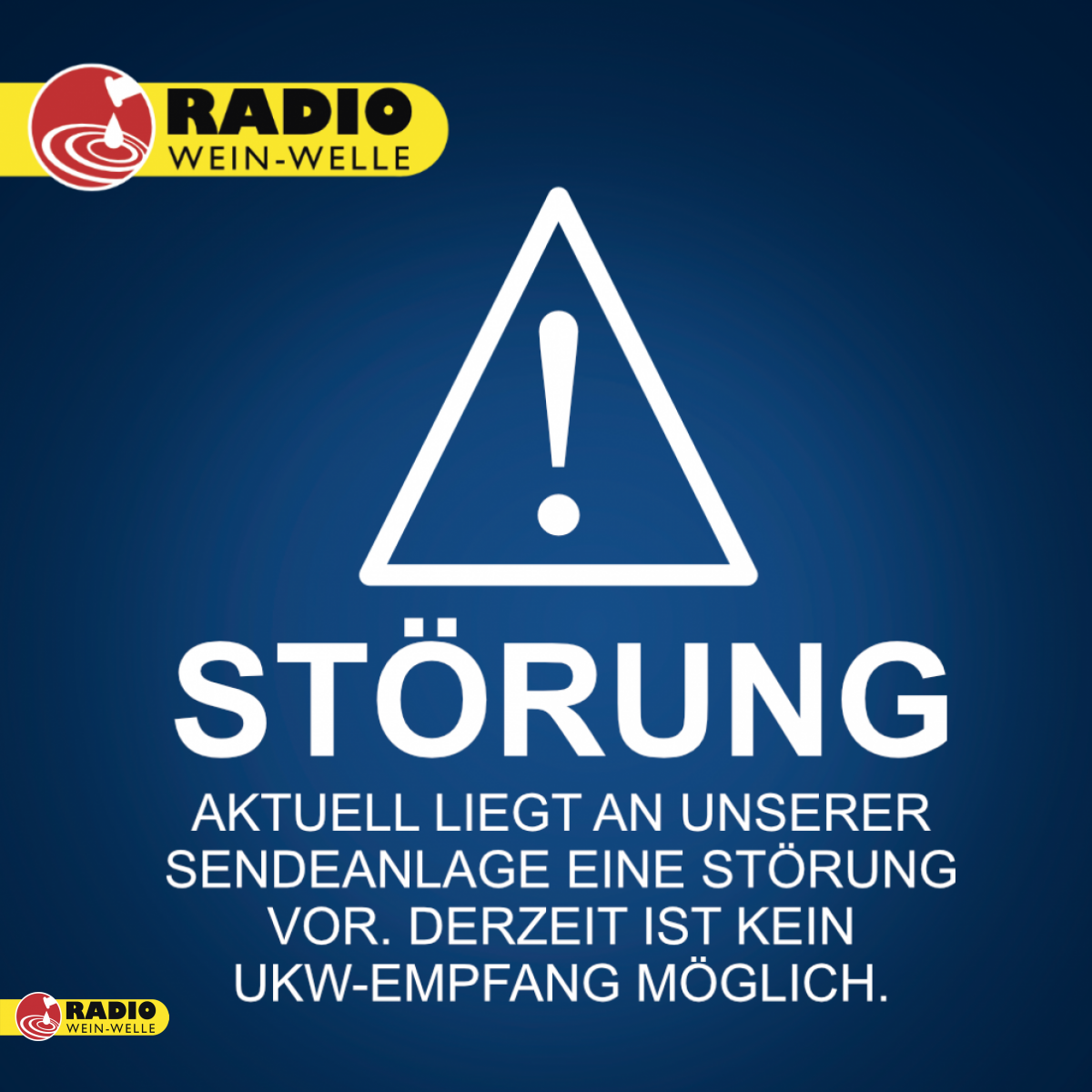 (Behoben) Störung bei Radio Wein-Welle