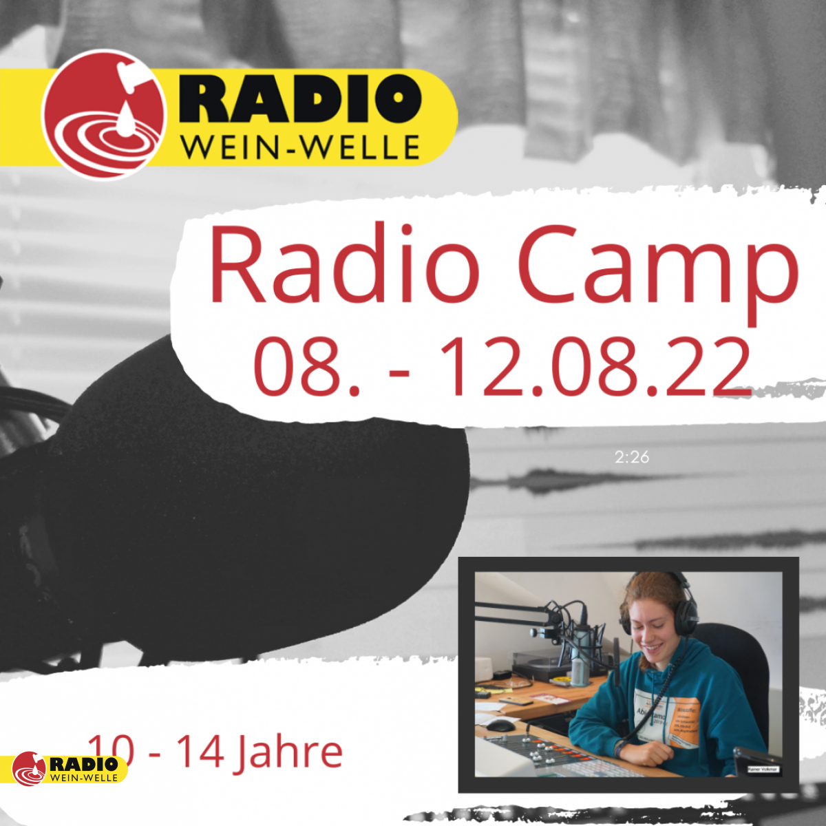 Radio-Camp in den Sommerferien