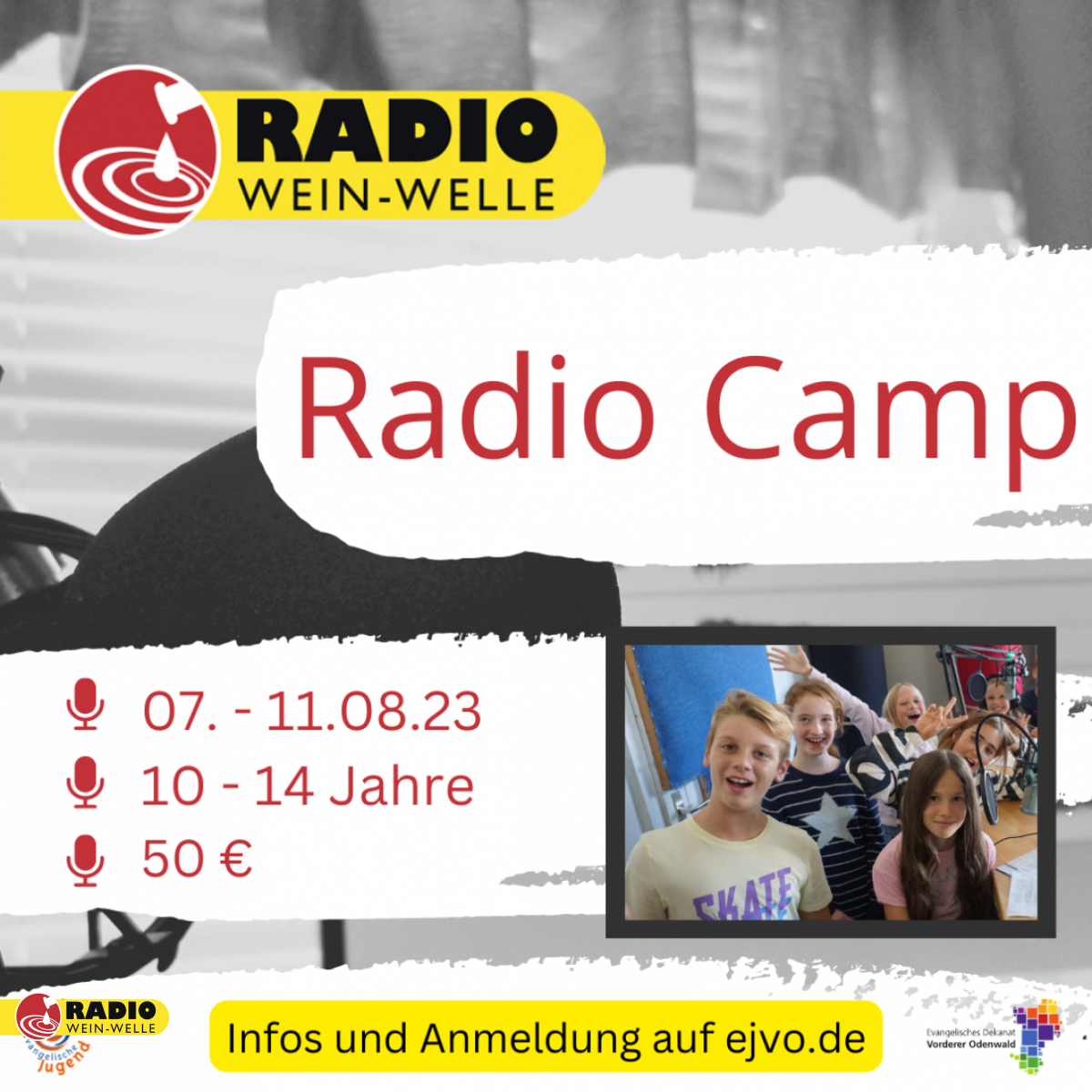 Radio-Camp in den Sommerferien 2023
