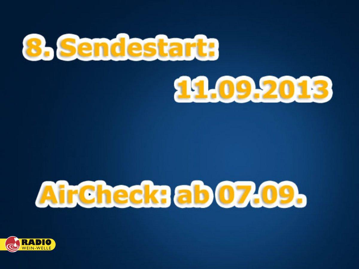 8. Sendestart